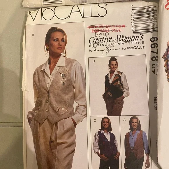 6 vintage sewing patterns - Picture 4 of 6